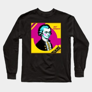 Pop Art Mozart Vinyl Record Album Long Sleeve T-Shirt